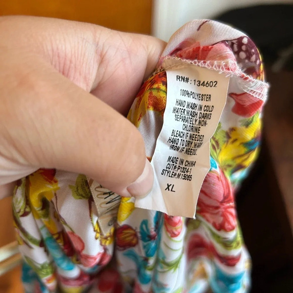 LAVISH FLORAL BUTTERFLY BOHO BLOUSE - Picture 4 of 4